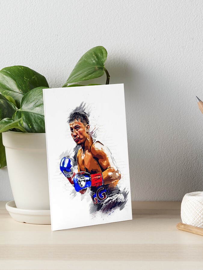 gennady golovkin Triple G GGG Art Board Print for Sale by Animob