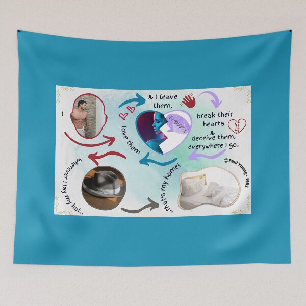 Item preview, Wherever I lay my hat Design designed and sold by CoyoteGifts.