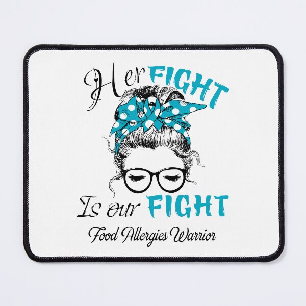 Item preview, Food Allergies Awareness - Her Fight is Our Fight - Support Food Allergies Gifts designed and sold by Aaron309.
