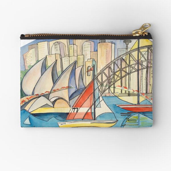 Sydney Harbor Australia Zipper Pouch