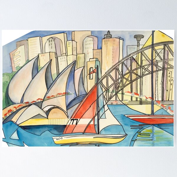Sydney Harbor Australia Poster