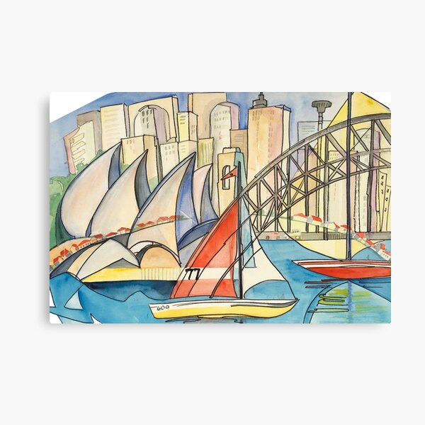 Sydney Harbor Australia Canvas Print
