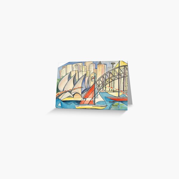 Sydney Harbor Australia Greeting Card