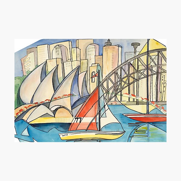 Sydney Harbor Australia Photographic Print
