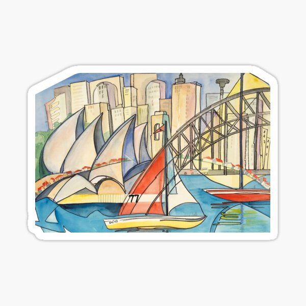 Sydney Harbor Australia Sticker