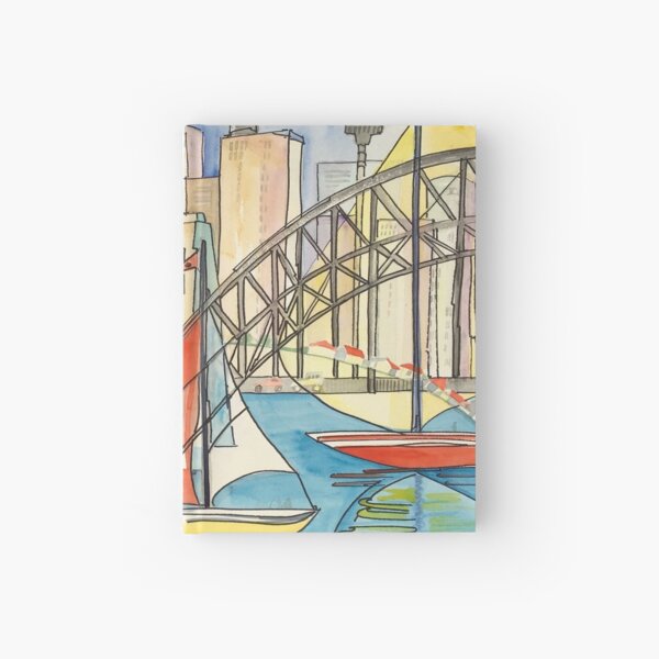 Sydney Harbor Australia Hardcover Journal