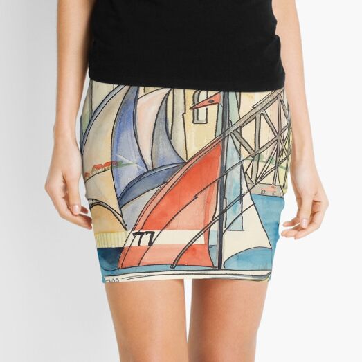 Sydney Harbor Australia Mini Skirt