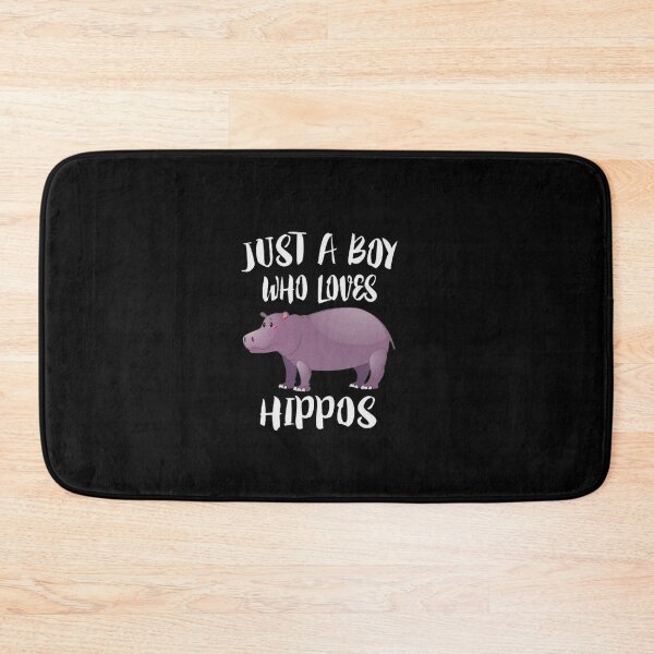 Item preview, Copy of Hippo Really Like Hippos Hippo Lovers Hippopotamus - Just A Boy Who Loves Hippos Shirt designed and sold by ladystyles.