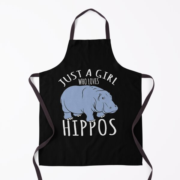 Item preview, Hippo Really Like Hippos Hippo Lovers Hippopotamus - Just A Girl Who Loves Hippos designed and sold by ladystyles.
