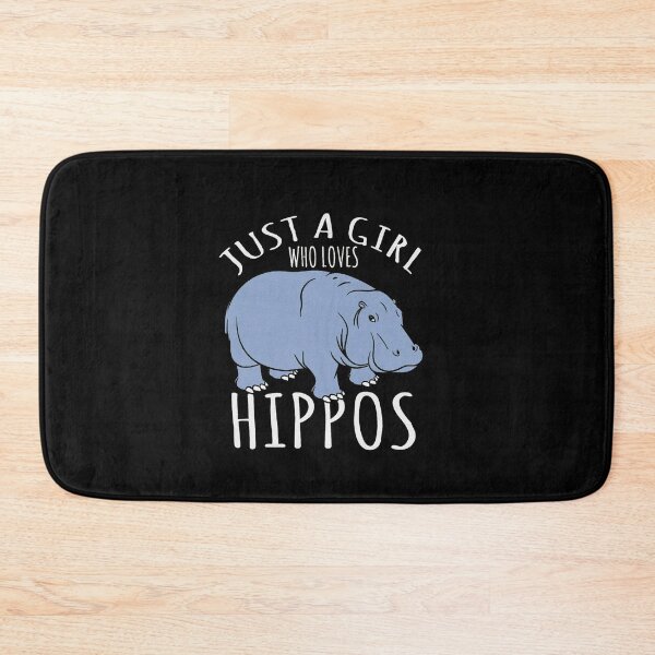 Item preview, Hippo Really Like Hippos Hippo Lovers Hippopotamus - Just A Girl Who Loves Hippos designed and sold by ladystyles.