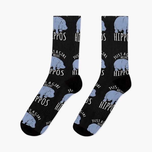 Item preview, Hippo Really Like Hippos Hippo Lovers Hippopotamus - Just A Girl Who Loves Hippos designed and sold by ladystyles.