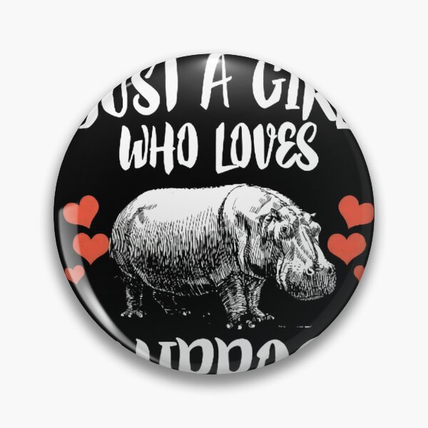 Item preview, Hippo Really Like Hippos Hippo Lovers Hippopotamus - Just A Girl Who Loves Hippos Shirt designed and sold by ladystyles.