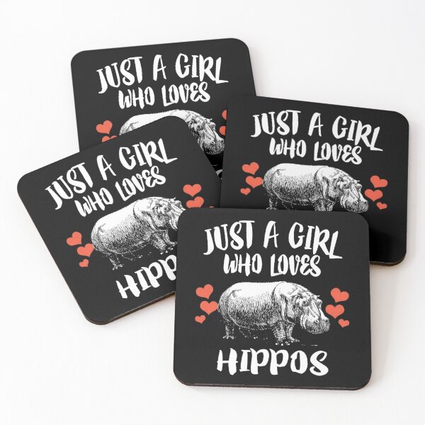 Item preview, Hippo Really Like Hippos Hippo Lovers Hippopotamus - Just A Girl Who Loves Hippos Shirt designed and sold by ladystyles.