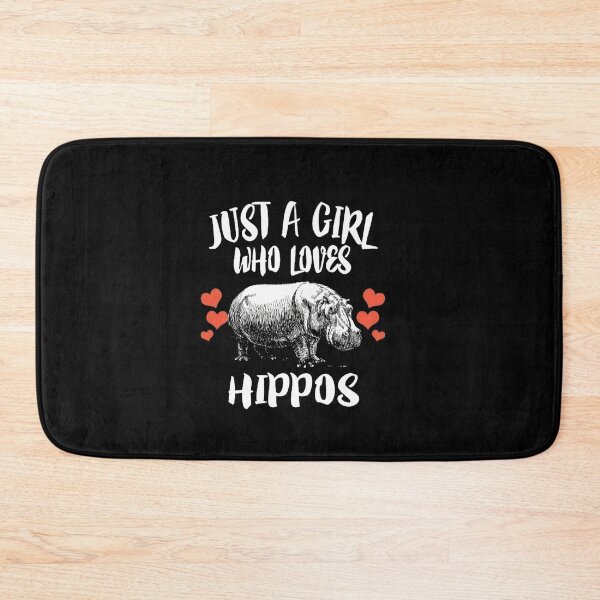 Item preview, Hippo Really Like Hippos Hippo Lovers Hippopotamus - Just A Girl Who Loves Hippos Shirt designed and sold by ladystyles.