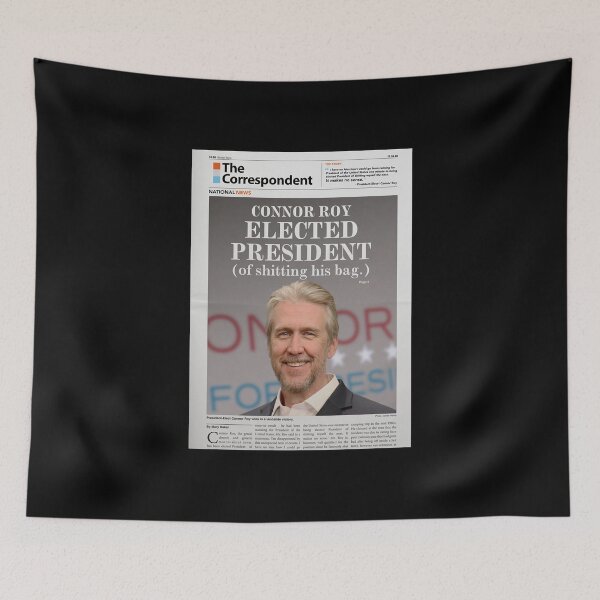 Item preview, Gifts For Men Connor Roy Succession Newspaper Kendall Roy Birthday Graphic For Fan designed and sold by JasperKuhn.