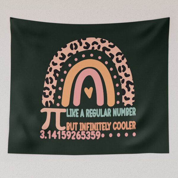 Item preview, Funny Pi Day Teacher Quote, Pi like a regular number but infinitely cooler, Cool Boys Girls Kids Pi          designed and sold by DANGERSTRANG.