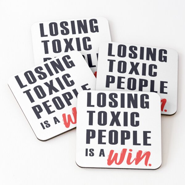 Item preview, Losing Toxic People Is A Win  (2) designed and sold by jonniehensinky.