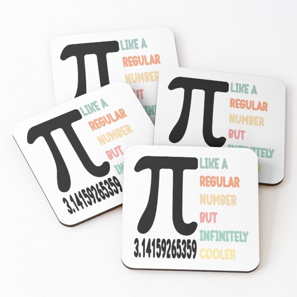 Item preview, Funny Pi Day Teacher Quote, Pi like a regular number but infinitely cooler, Cool Boys Girls Kids Pi  designed and sold by DANGERSTRANG.