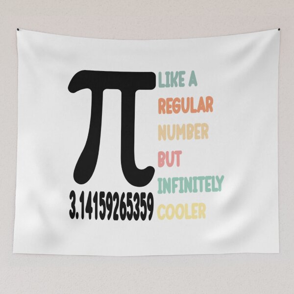Item preview, Funny Pi Day Teacher Quote, Pi like a regular number but infinitely cooler, Cool Boys Girls Kids Pi  designed and sold by DANGERSTRANG.