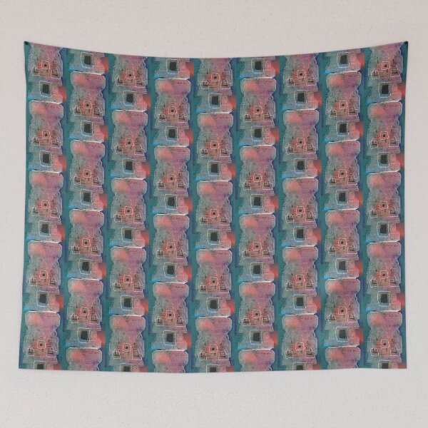 Item preview, Rain Goddess Chalchitlicue (Expressionistic Style) designed and sold by ArteTeoma.