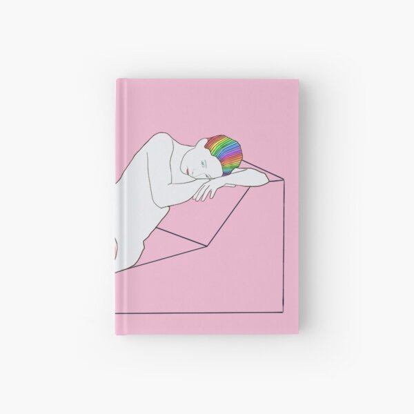 Reclining Iris Hardcover Journal
