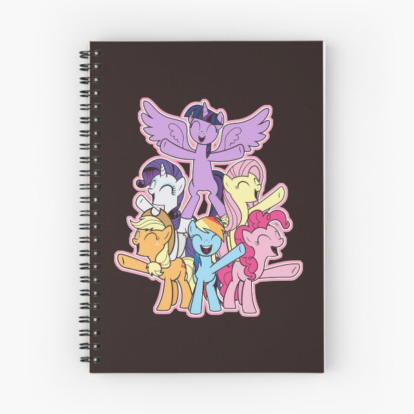 Item preview, MLP Mane Six No Outline   designed and sold by SFGraphicdesign.