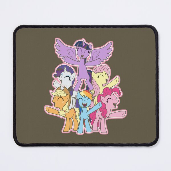 Item preview, MLP Mane Six No Outline designed and sold by SFGraphicdesign.