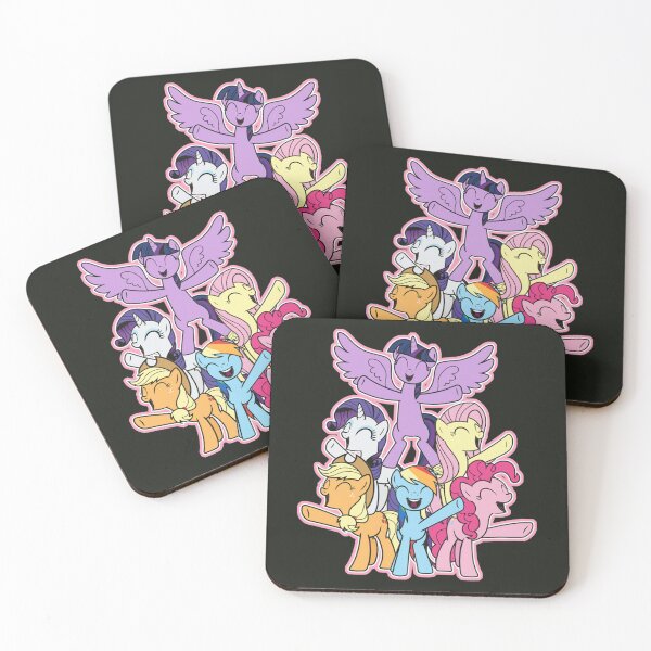 Item preview, MLP Mane Six No Outline   designed and sold by SFGraphicdesign.