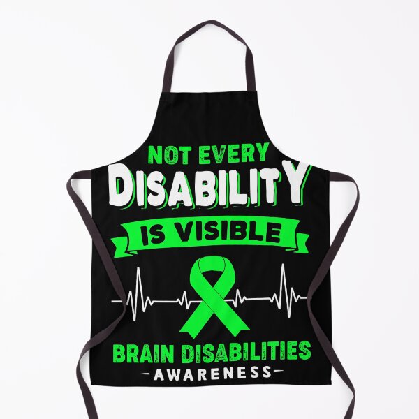 Item preview, Brain Disabilities Awareness - Not Every Disability Is Visible designed and sold by RidnerStore.