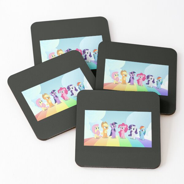 Item preview, My little Pony walking on a rainbow Long  designed and sold by SFGraphicdesign.