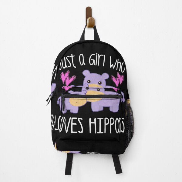 Item preview, Just A Girl Who Loves Hippos, Youth Hippo Tee Shirt designed and sold by ladystyles.