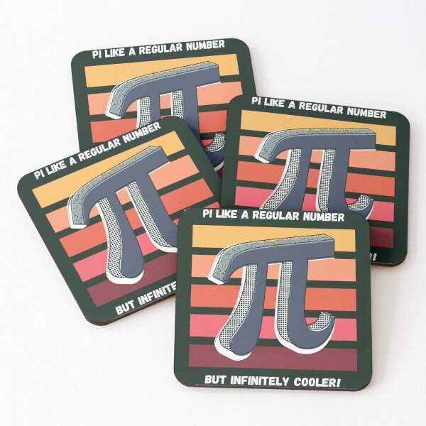 Item preview, Pi like a regular number but infinitely cooler                            designed and sold by DANGERSTRANG.