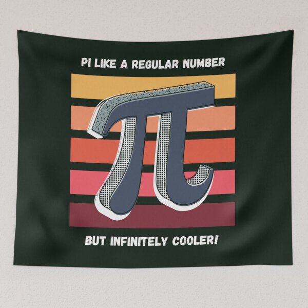 Item preview, Pi like a regular number but infinitely cooler                            designed and sold by DANGERSTRANG.