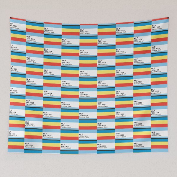 Item preview, Rainbow Dash Pantone 2   designed and sold by SFGraphicdesign.