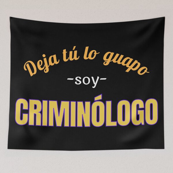 Item preview, Leave the handsome, I'm crimonologist designed and sold by GabyDark.