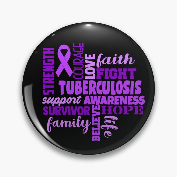 Item preview, Tuberculosis Awareness - Strength Courage Faith Hope Love Fight Support Survivor Family Life Believe designed and sold by Hilten.