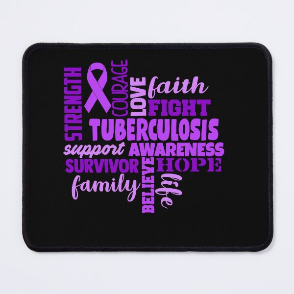 Item preview, Tuberculosis Awareness - Strength Courage Faith Hope Love Fight Support Survivor Family Life Believe designed and sold by Hilten.