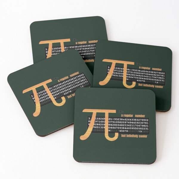 Item preview, pi like a regular number but infinitely cooler                           designed and sold by DANGERSTRANG.