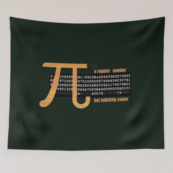 Item preview, pi like a regular number but infinitely cooler                           designed and sold by DANGERSTRANG.