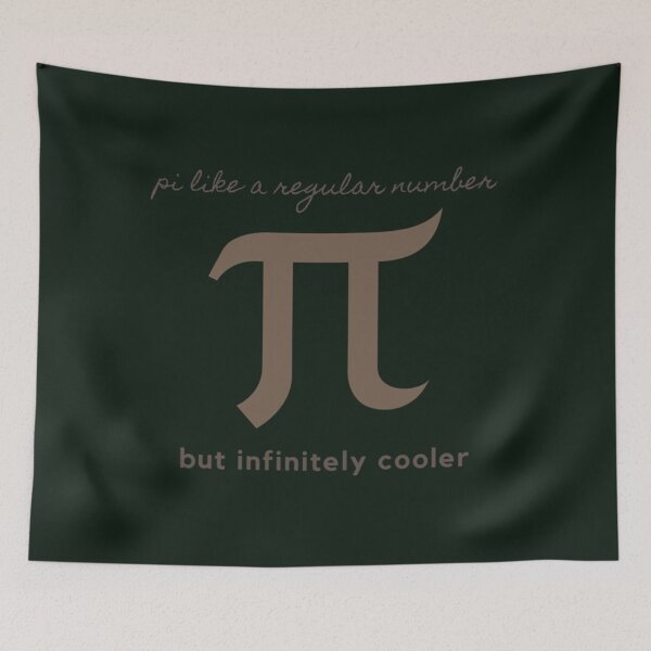 Item preview, pi like a regular number but infinitely cooler                           designed and sold by DANGERSTRANG.