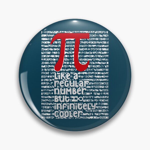 Item preview, pi like a regular number but infinitely cooler                        designed and sold by DANGERSTRANG.