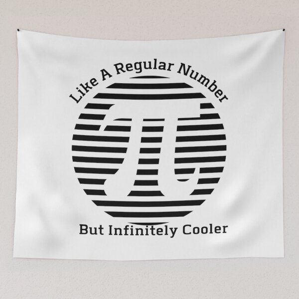 Item preview, Pi Like A Regular Number But Infinitely Cooler                     designed and sold by DANGERSTRANG.
