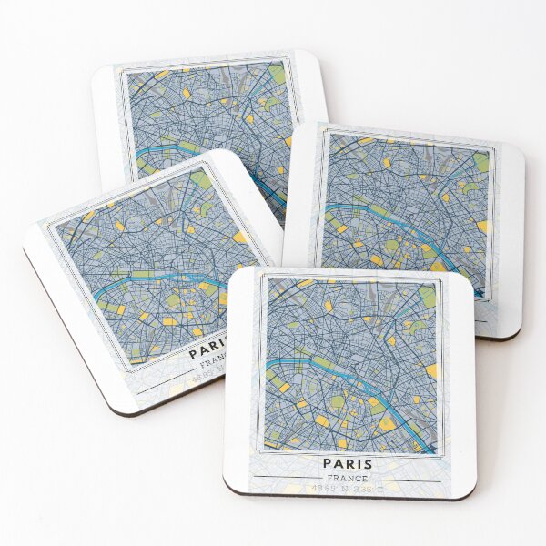 Item preview, Map Of Paris designed and sold by PBSMondo.