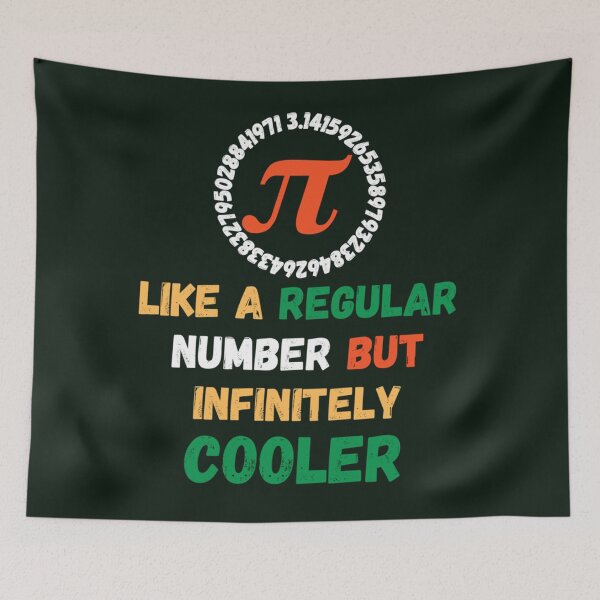 Item preview, Pi Like A Regular Number But Infinitely Cooler                 designed and sold by DANGERSTRANG.