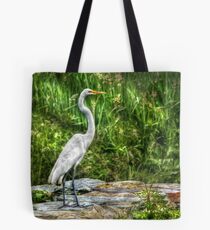 Egret Tote Bag