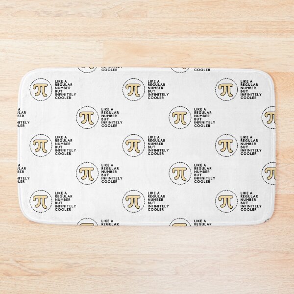 Item preview, pi like a regular number but infinitely cooler               designed and sold by DANGERSTRANG.