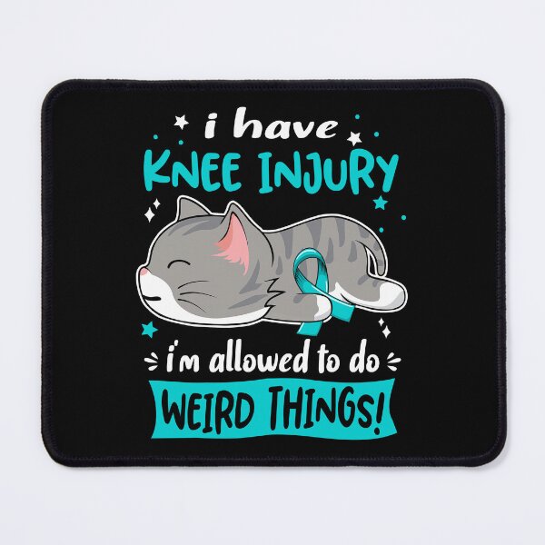 Item preview, Knee Injury Awareness, I Have Knee Injury i'm Allowed to do Weird Things! designed and sold by Tammyilaria.