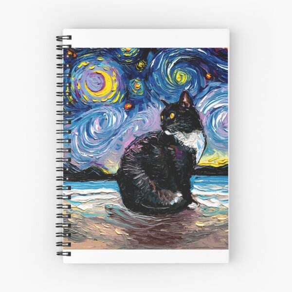 Item preview, Black Tuxedo Cat Night 2 designed and sold by donnaeeqs624.