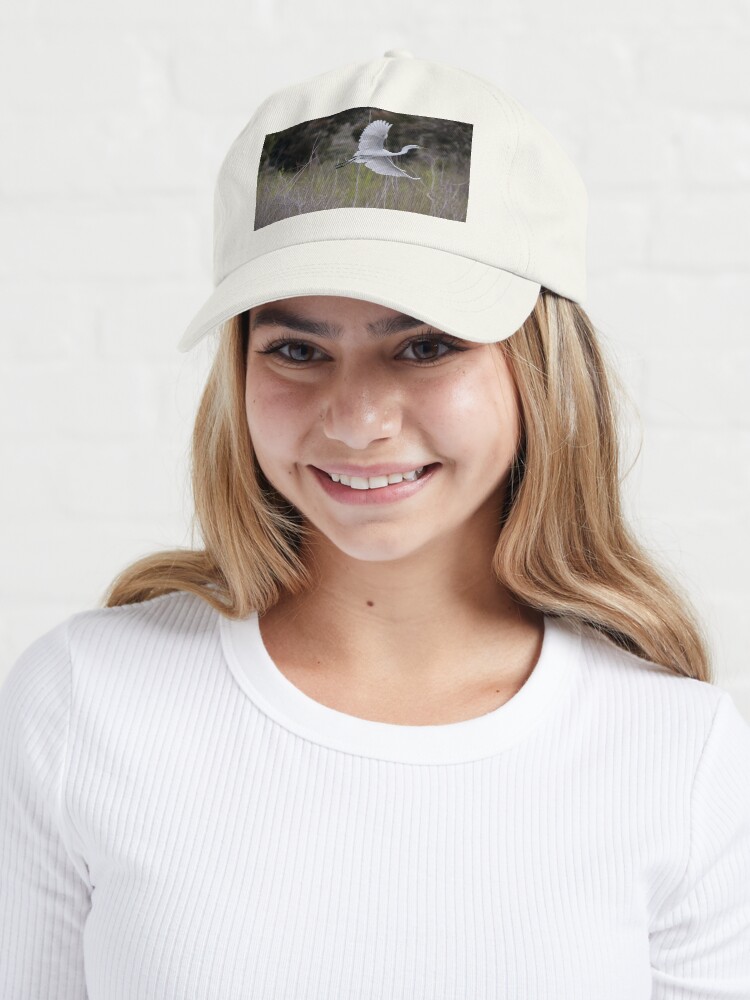 Alternate view of The Graceful Egret Cap
