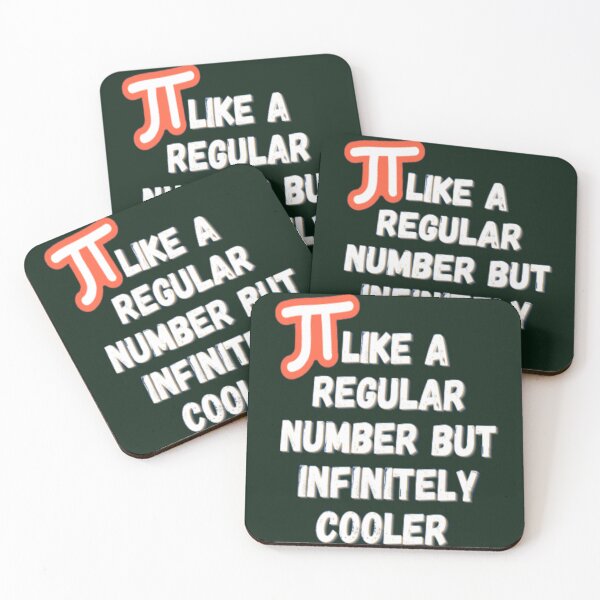 Item preview, Pi Like A Regular Number But Infinitely Cooler           designed and sold by DANGERSTRANG.
